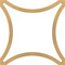 Ekena Millwork 23 38W x 23 38H x 38T Small Lilley Decorative Fretwork Wood Ceiling Panels, Wood Paint Grade CELW23X23X0375LEYMF - alternate 6